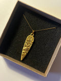 Mat Altın Kaplama Kolye - Mond Jewelry