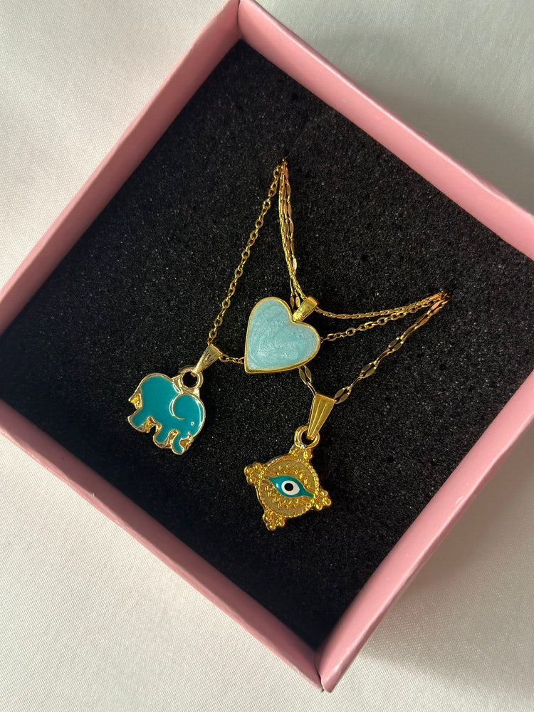 Üçlü Kolye Seti - Mond Jewelry
