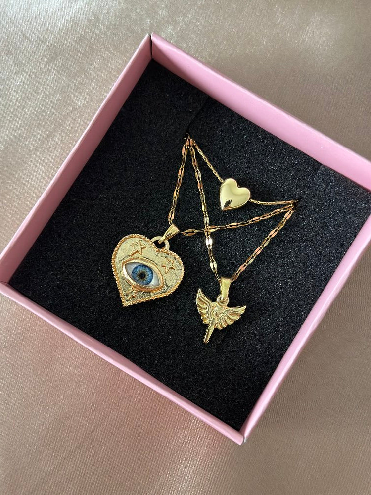 Üçlü Kolye Seti - Mond Jewelry