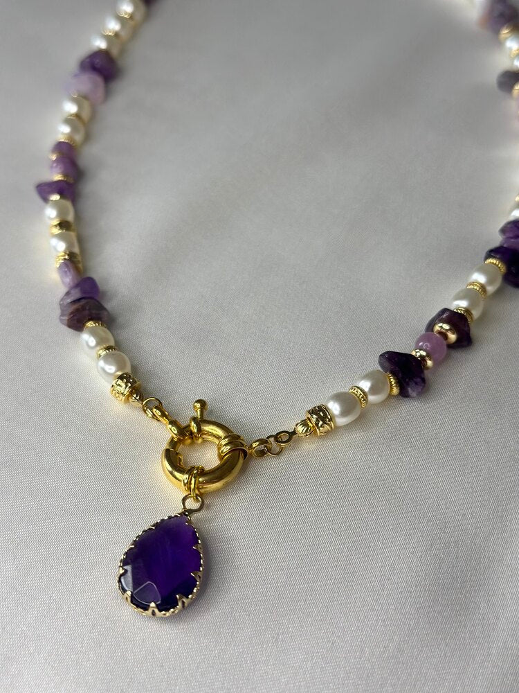 Doğal Taş Kolye - Mond Jewelry