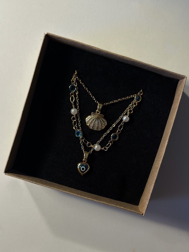 Üçlü Kolye Seti - Mond Jewelry