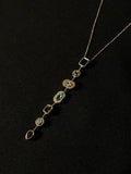 Renkli Taşlı Kolye - Mond Jewelry