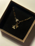 Kalp Kilitli Charm Kolye - Mond Jewelry
