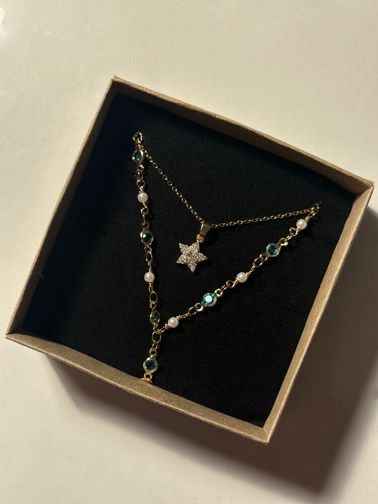 İkili Kolye Seti - Mond Jewelry