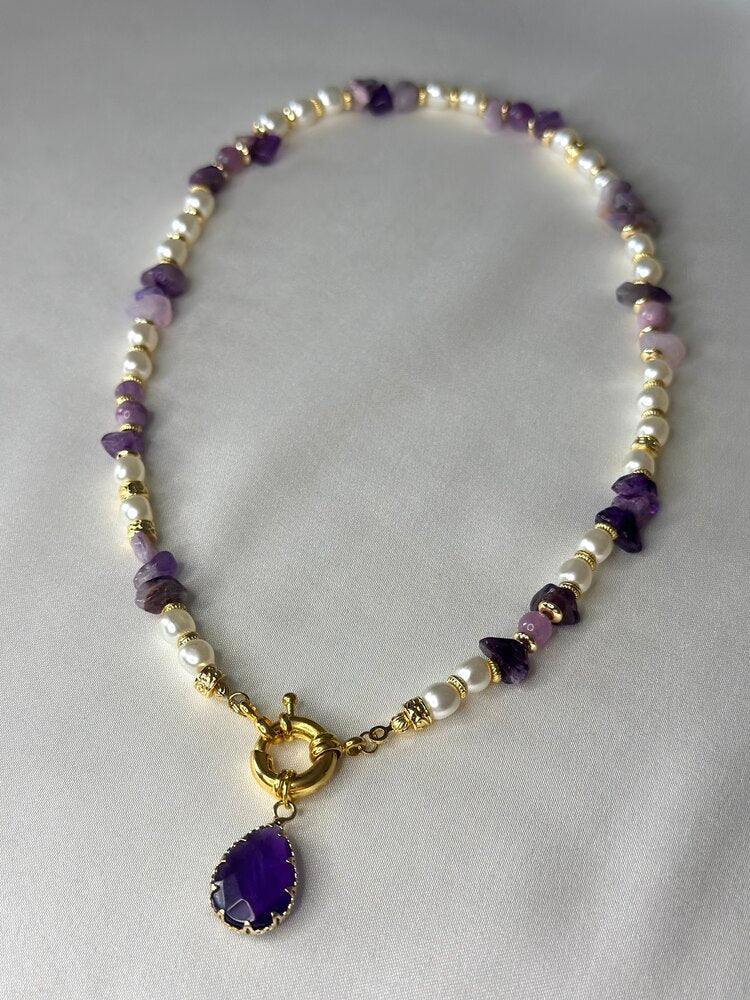 Doğal Taş Kolye - Mond Jewelry