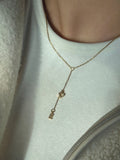 Y Model Harfli Kolye - Mond Jewelry