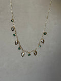 Yeşil Taşlı Kolye - Mond Jewelry