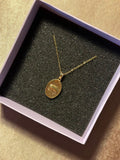 Oval Fil Kolye - Mond Jewelry