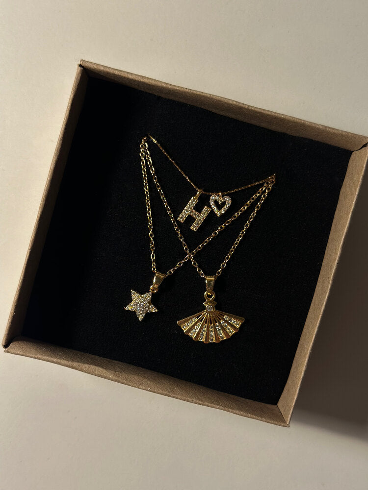 Üçlü Kolye Seti - Mond Jewelry