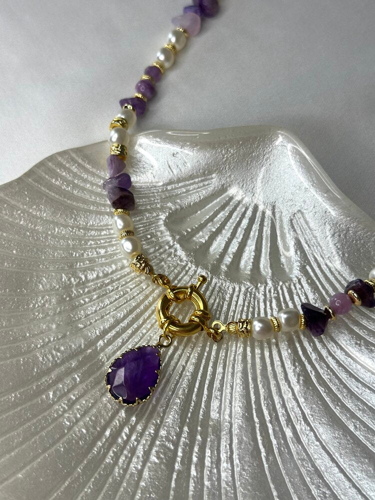 Doğal Taş Kolye - Mond Jewelry