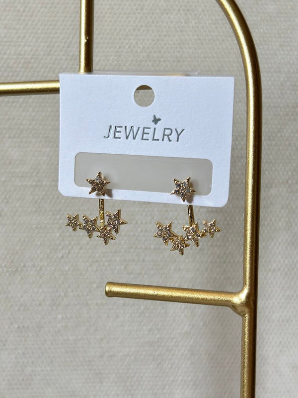 Yıldızlı Küpe - Mond Jewelry