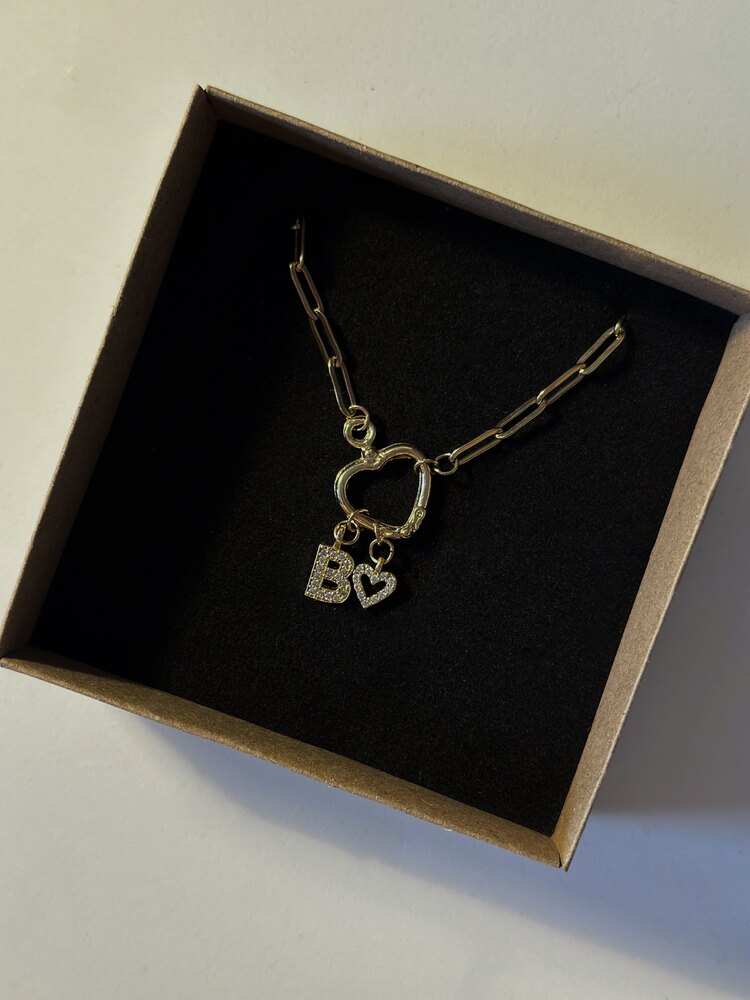 Kalpli Charm Kolye - Mond Jewelry
