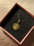 Ay ve Güneşli Kolye - Mond Jewelry