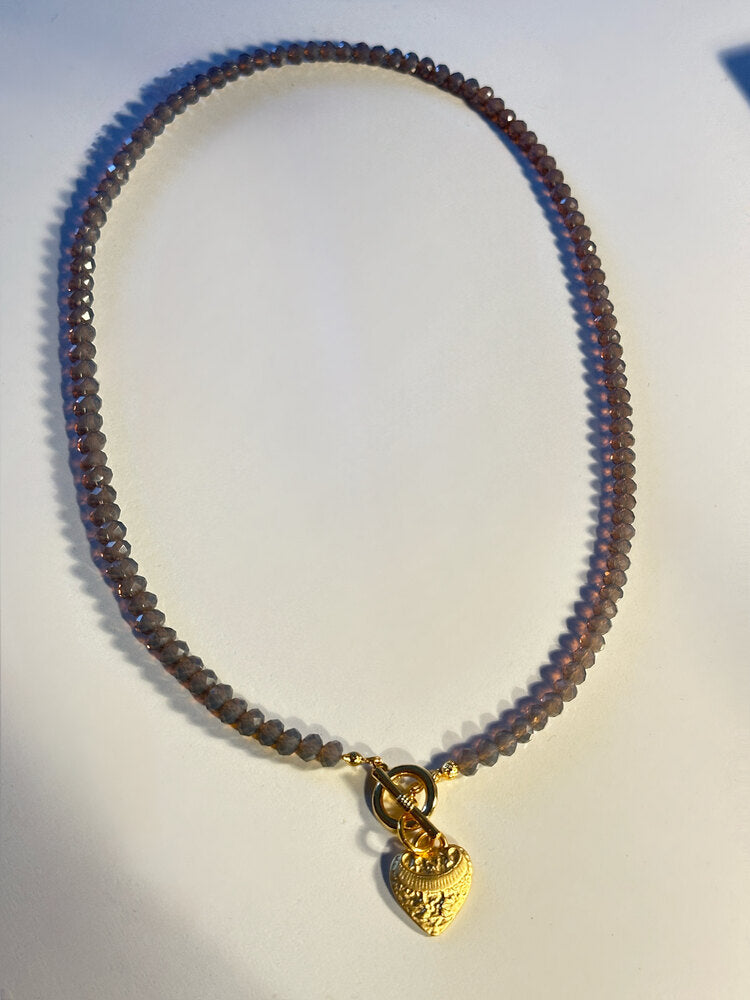 Kalp T Kapama Kolye - Mond Jewelry
