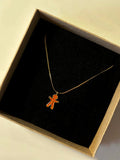 Kurabiye Adam Kolye - Mond Jewelry