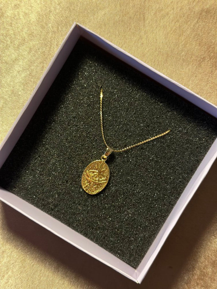 Oval Göz Kolye - Mond Jewelry