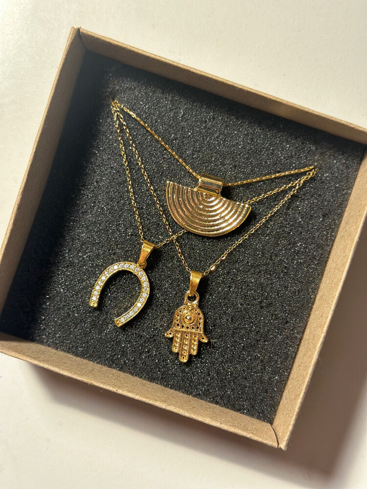 Üçlü Kolye Seti - Mond Jewelry