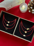 Kırmızı İpli Kolye - Mond Jewelry