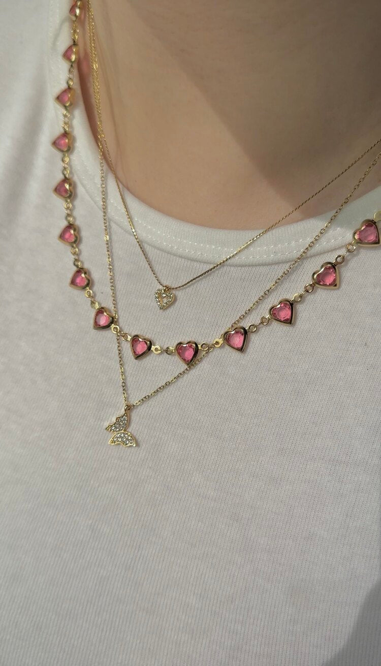 Üçlü Kolye Seti - Mond Jewelry