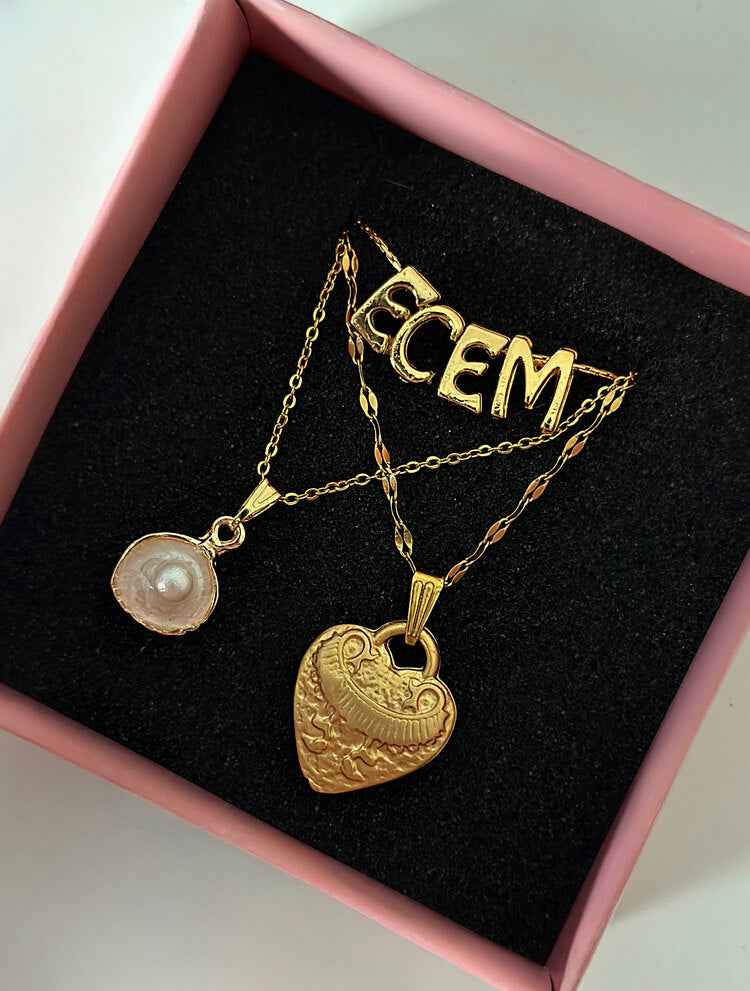 Kalpli Kolye - Mond Jewelry