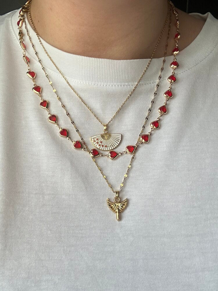 Üçlü Kolye Seti - Mond Jewelry