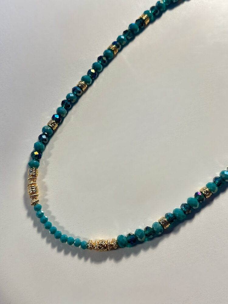 Turkuaz Boncuk Kolye - Mond Jewelry