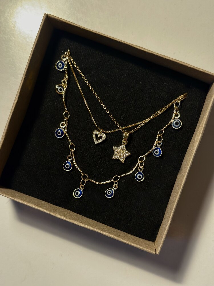 Üçlü Kolye Seti - Mond Jewelry