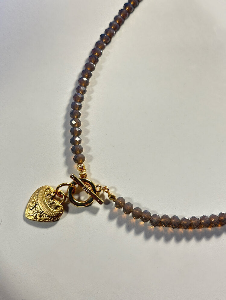 Kalp T Kapama Kolye - Mond Jewelry
